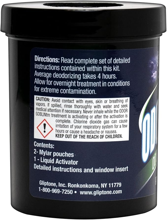 Odor Goblin, Chlorine Dioxide Fogger Odor Elimination System. Removes Many
