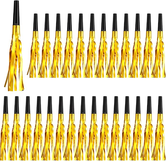 200 Pcs Party Blowers Noise Makers Party Horns Blowout Clappers Noisemakers f...