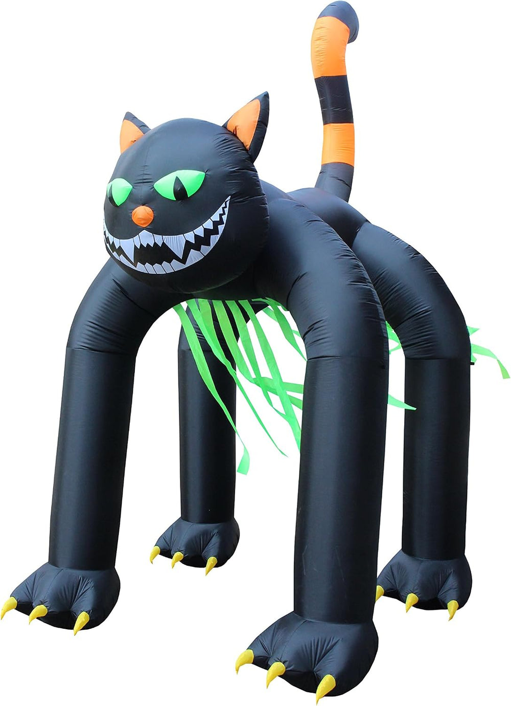 Jumbo 13 FT Tall Halloween Inflatable Black Cat Archway