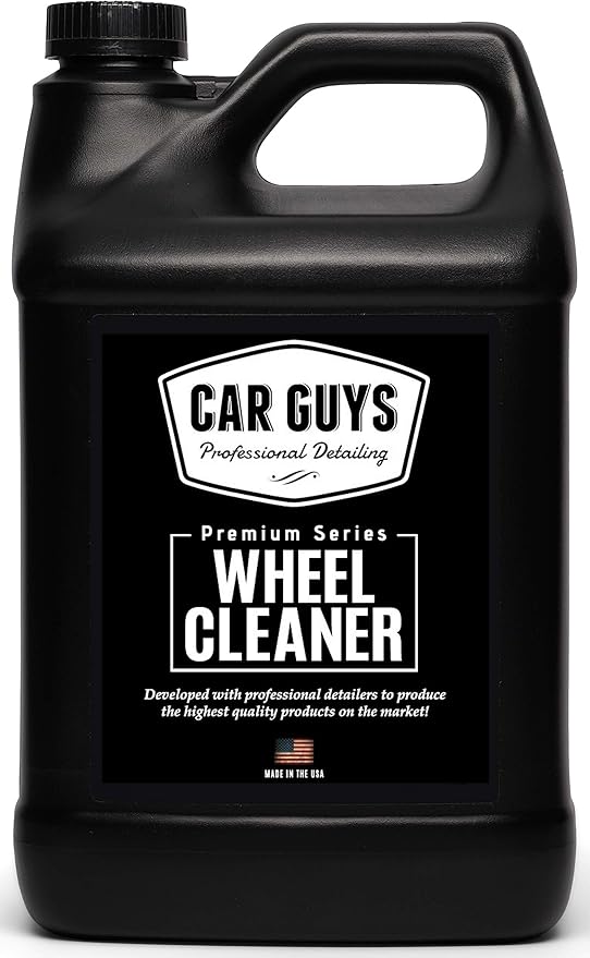 CAR GUYS Wheel Cleaner 1 Gallon Refill | Effective Rim and Tire Cleaner | Safe