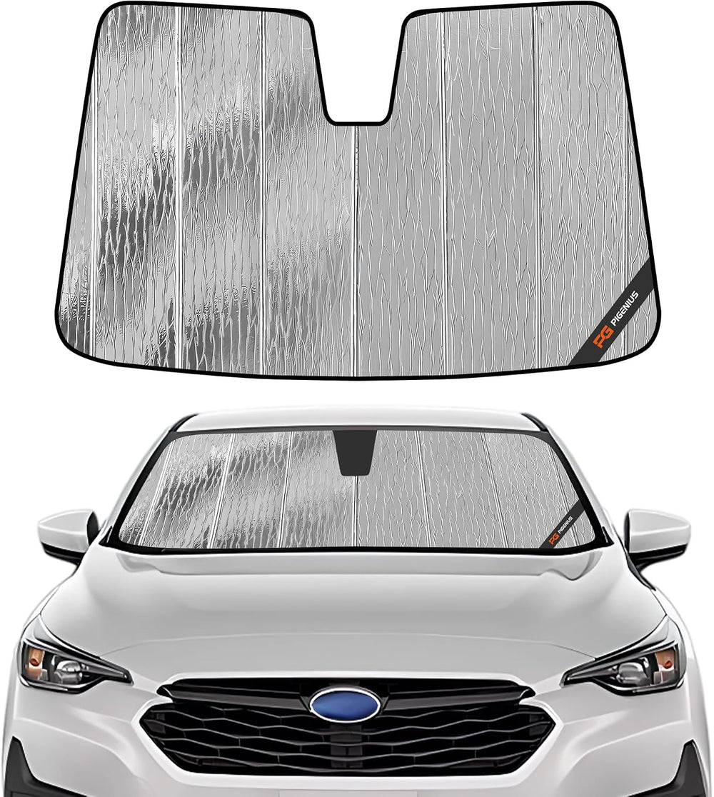 Pigenius Windshield Sun Shade for Subaru Crosstrek 2024-2026, Impreza 2024-20...