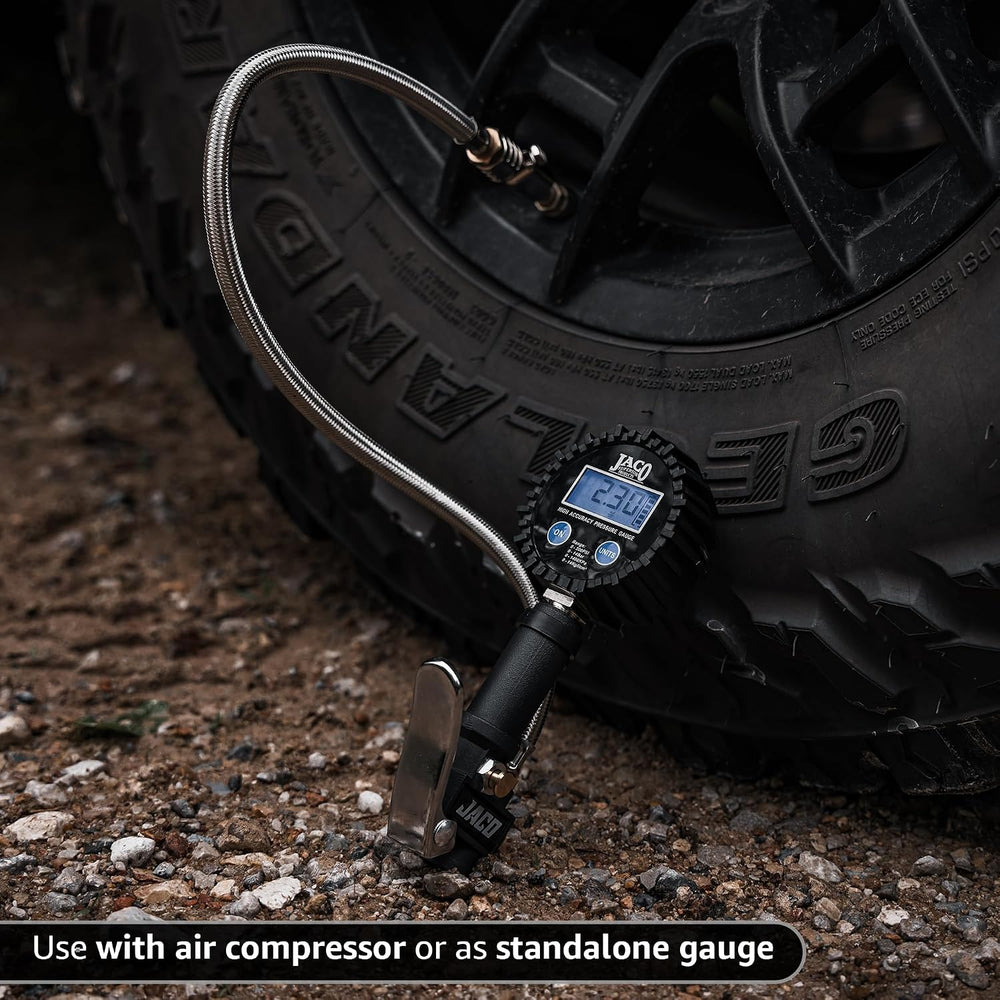 JACO FlowPro Digital Tire Inflator with Pressure Gauge - 200 PSI