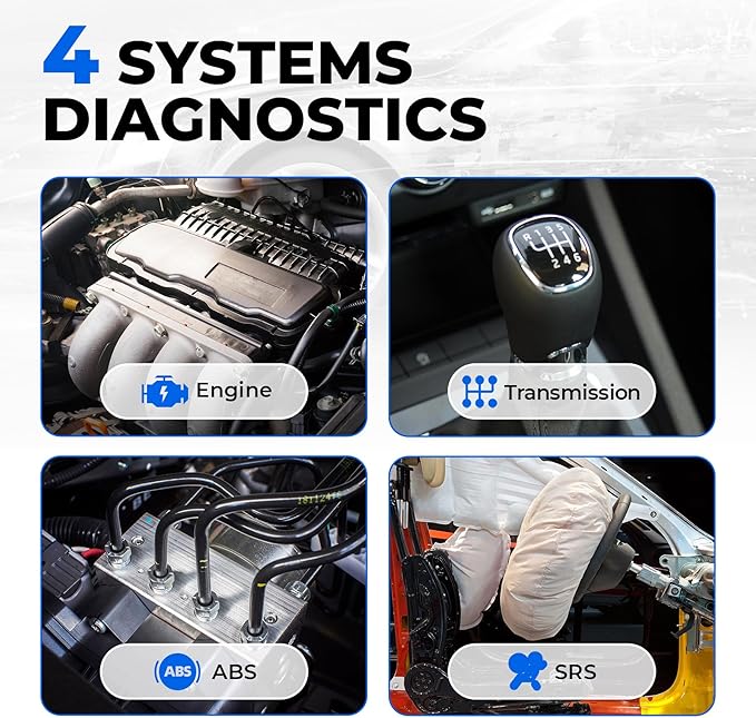 OBD2 Scanner TOPDON AD500, Oil SAS Throttle TPMS BMS EPB Reset, Engine ABS SRS