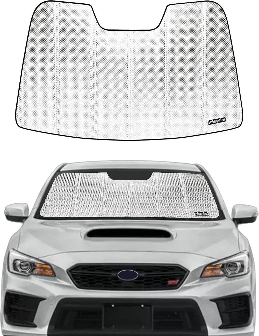 Windshield Sun Shade for Subaru WRX/WRX STI 2015-2021, XV Crosstrek 2013-2015...