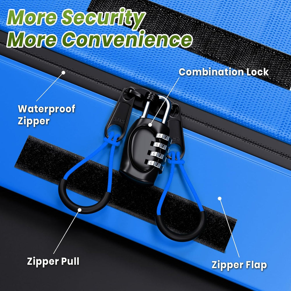 APTY 21 Cubic Feet Car Rooftop Cargo Bag Carrier, Soft Roof Top Luggage Bag f...
