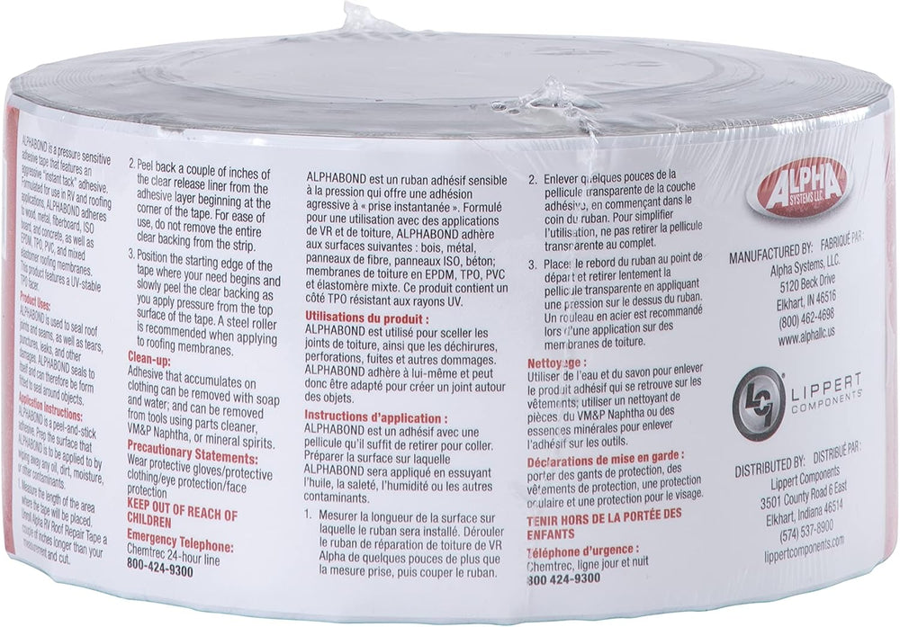 Alphabond TPO Tape for RV Roofs