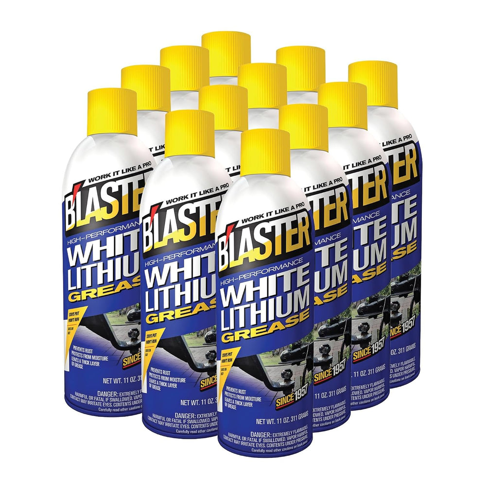 B’laster White Lithium Grease Spray – High-Performance Lithium Grease Spray –...