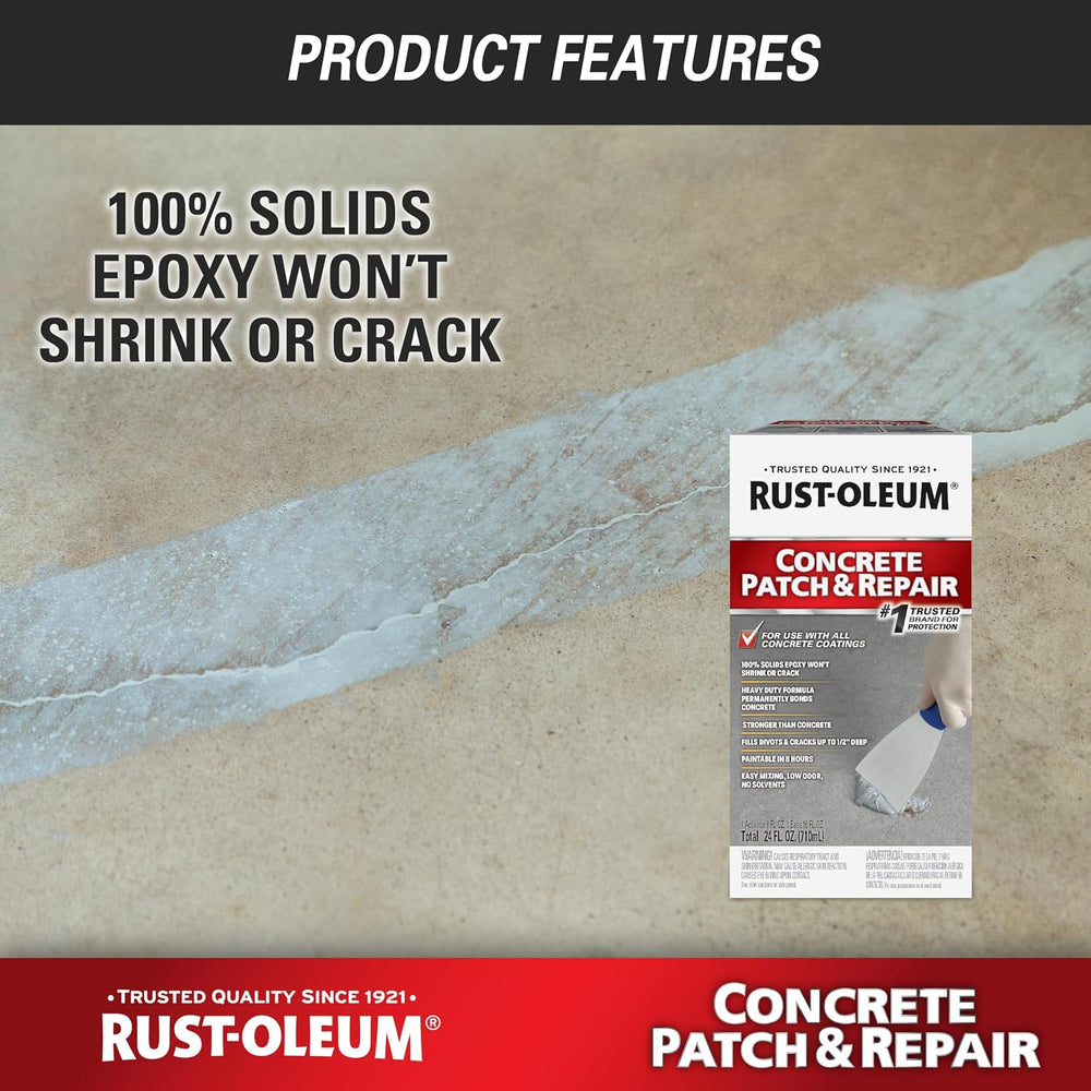 Rust-Oleum Gray Concrete Patch & Repair