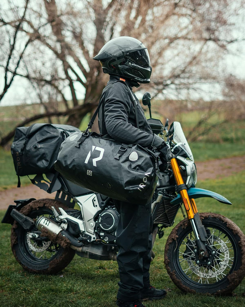 IRON JIA'S Motorcycle Dry Bag - Waterproof Duffle & Luggage Tail Bag ...