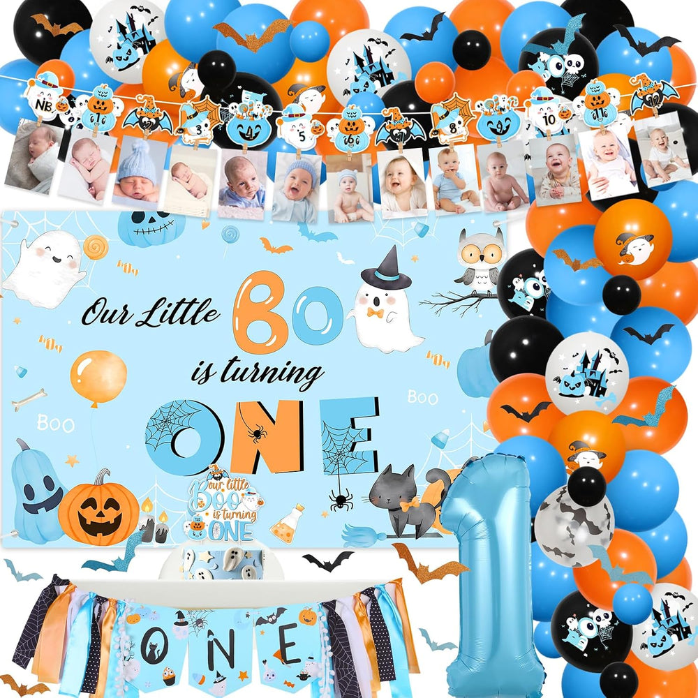 Halloween 1st Birthday Party Decorations for Boys 1st Birthday Party