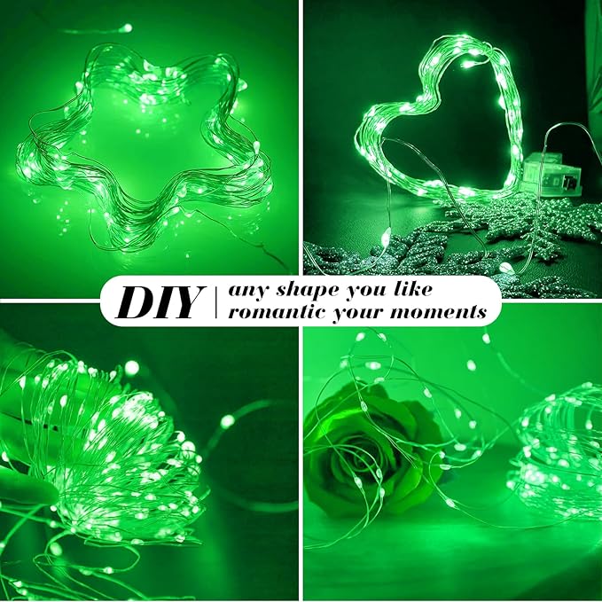 ZGWJ 50 Pack Fairy Lights Battery Operated, 7ft 20 Mini LED Fairy String Ligh...