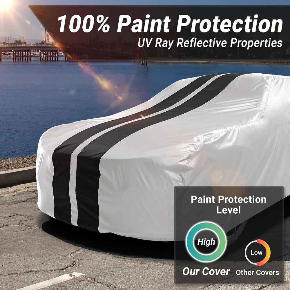 Car Cover Waterproof All Weather for 1968-72 Chevy Chevelle Wagon