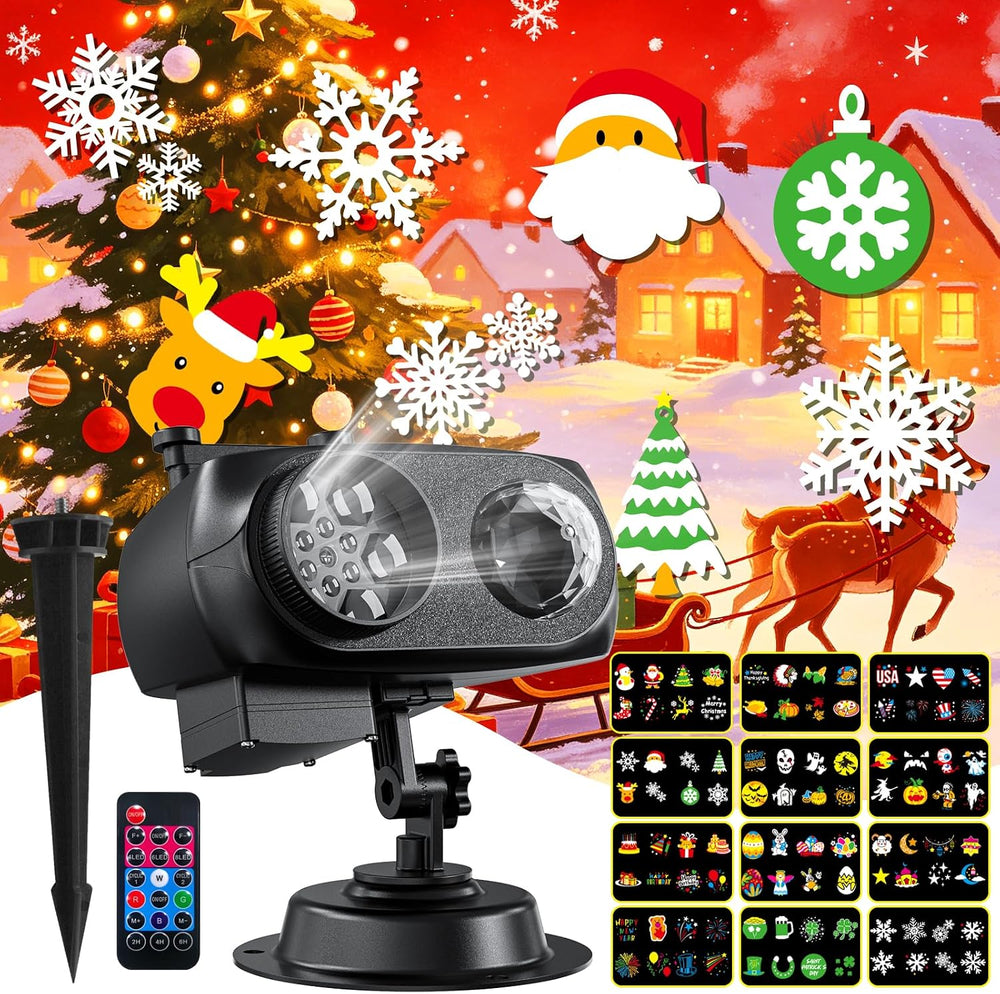 Halloween Christmas Projector Lights Outdoor Holiday Decor Lights