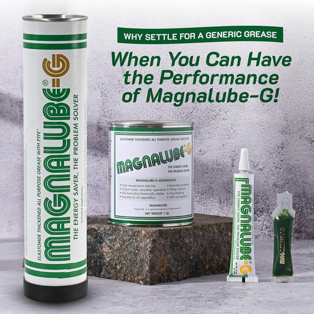 Magnalube-G All-Purpose PTFE Grease, Waterproof - 5cc Pillow Pack, 50 Pack