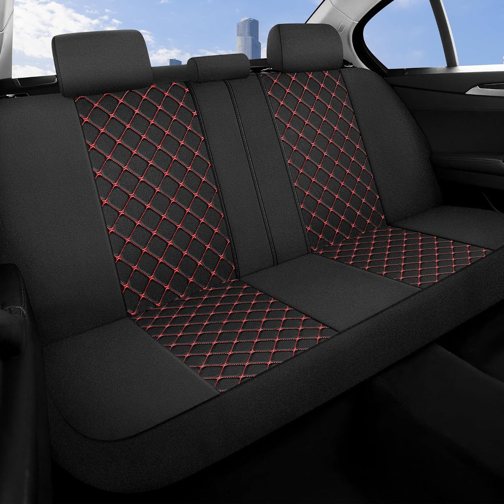 YGL Breathble Car Seat Covers Full Set, Washable Seat Covers for Cars, Premiu...