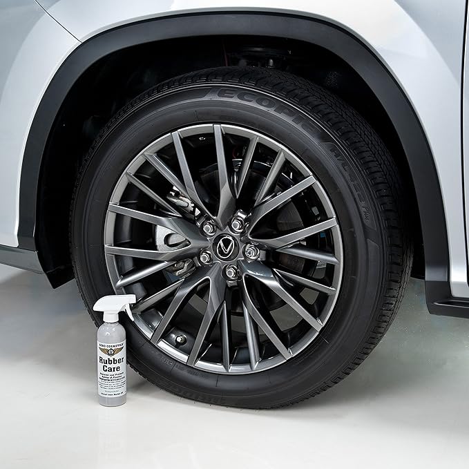 Ceramic Tire Dressing Protector, No Tire Shine, No Dirt or Brake Dust