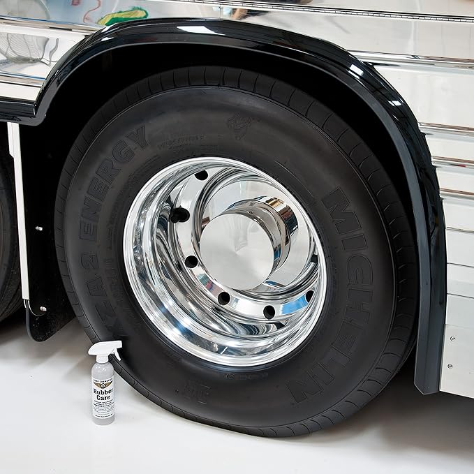 Ceramic Tire Dressing Protector, No Tire Shine, No Dirt or Brake Dust