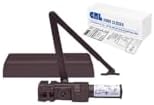 crl pr90 bronze finish adjustable spring power size, side view