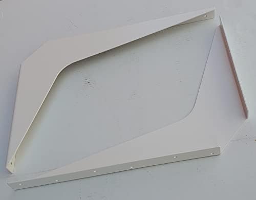 one pair workstation heavy-duty reversible brackets 1000lb. load, view 9