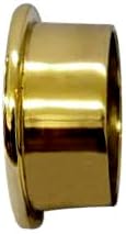 qcaa extra heavy duty premium solid brass closet, close-up detail