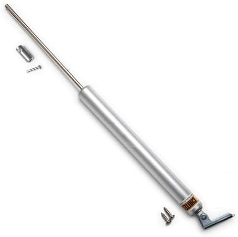 trash chute 10" inch extended hydraulic silver closer, main product view