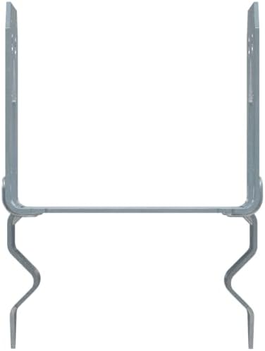 simpson strong-tie pb66z pb zmax galvanized non-standoff post shown in use