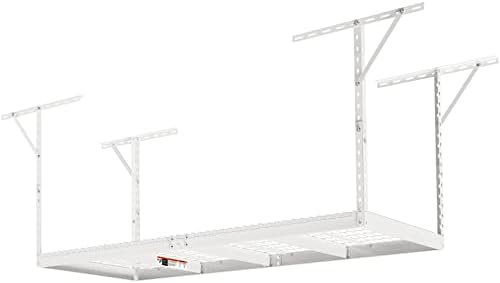 vevor overhead garage storage rack, 3x8 ceiling racks, view 9
