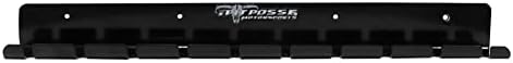 pit posse pp3118bk air tool pneumatic rack holder, side view