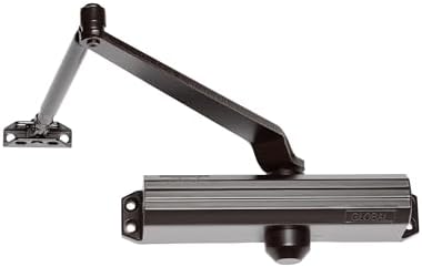 global door controls tc201-du compact commercial door closer, close-up detail