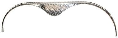 2 Pack - 72x2 Treadplate Aluminum Tandem Axle Teardrop Fender Flares