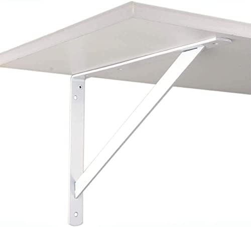 10 inch shelf brackets , 10 pack heavy, front angle view