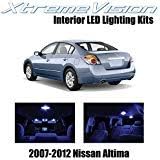 XtremeVision Interior LED for Nissan Altima Sedan 2007-2012 (10 Pieces) Blue Interior LED Kit + Installation Tool