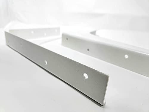 one pair workstation heavy-duty reversible brackets 1000lb. load shown in use