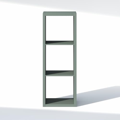 furinno cubic extra thick 3-cube closet organizers and, front angle view