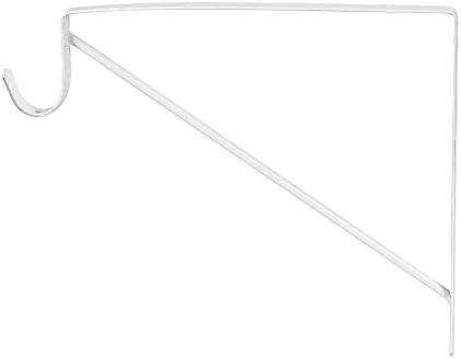 closet rod brackets 10x11in, 10 pack closet shelf on a desk or shelf