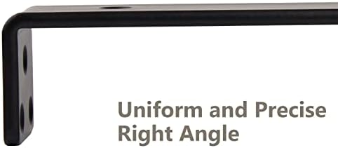 neodrop 12 inch floating shelf brackets, heavy duty, close-up detail