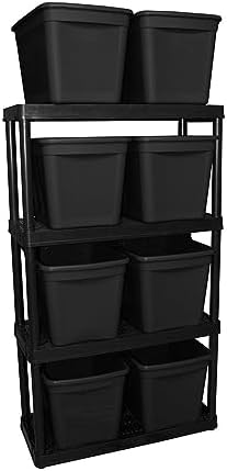 gracious living 4 shelf fixed height ventilated medium, package contents