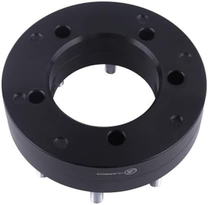 Black Forged 5x5.5 to 8x6.5 Wheel Adapters 2 Inch 14x1.5 Studs Compatible with Dodge-Ford-Ram 5 Lug 5x139.7 Truck Converted to 8 Lug 8x165.1 Rims - Pack of 4