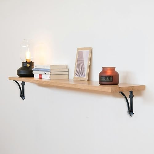 nach decorative shelf brackets, 4 pack of 7.25 on a desk or shelf