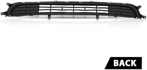 G-PLUS Front Bumper Lower Grille Grill | Compatible with Kia Optima EX 2016 2017 2018 Matte Black Grill Assembly Replace OE 86560D5010