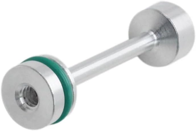Billet Aluminum Barbell Oil Diverter Kit with Pickup Tube Hold Down & Galley Plug, Direct Fit Replacement for GM LS Series Engines LS1 LS2 LS3 5.3 LQ4 Performance Oil System Upgrade