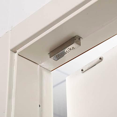 mousike magnetic door catch，70lb stainless steel cabinet door, side view
