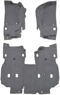 ACC Automotive Carpet Compatible with 2018 to 2021 Jeep Wrangler, Passenger Area, 4 Door, JL (801-Black Plush Cut Pile)
