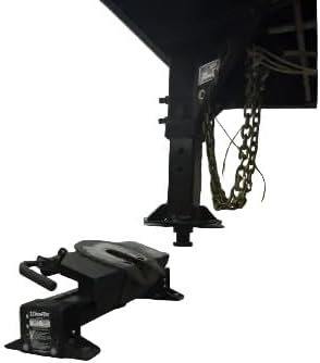 Gooseneck to 5th Wheel Trailer Coupler Adapter - 25K - Inner Tube - Square - 25K