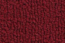 Molded Nylon Replacement Auto Carpet Floor Liner - - fits 1965-1968 Ford Mustang Coupe (Red)