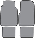 Carpet Floor Mats - Complete Die Cut Cutpile - fits 1975-1979 Ford F-350 Crew Cab (Maroon)