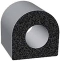 trim-lok d-shaped rubber seal with high tack tape, main product view