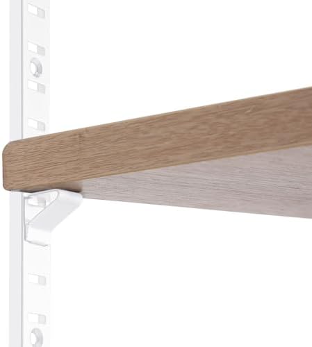 yaocom 12 pcs 36 inch shelf pilaster mortise on a desk or shelf