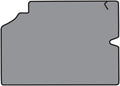 Part Synergy replacement For 1970-1971 Pontiac GTO Trunk Mat in Carpet with Pad 01 Black Loop Die Cut