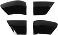 JWWY Taillight Rear Light Lamp Tail Lamp Cover Trim Embellishment Ornamentation Fit for 2011-2013+Jeep Grand Cherokee Exterior Accessories 2pcs Blackened